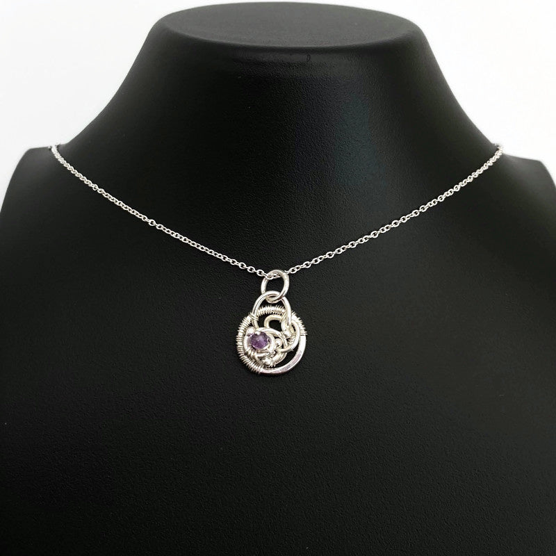 Februari Ketting Met Amethist