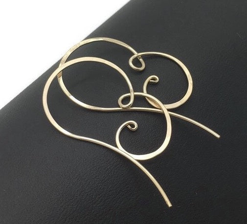 Sierlijke 14K Gold Filled Oorbellen