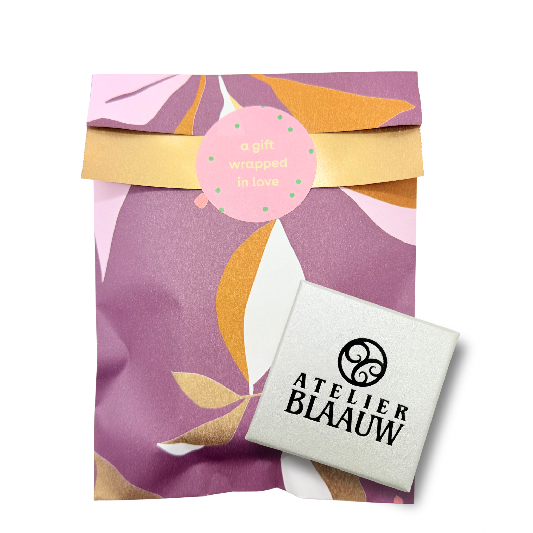 Klein sierlijk aquamarijn hangertje van zilver