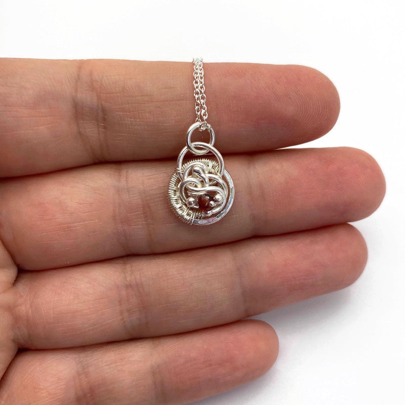 Januari Ketting Met Granaat