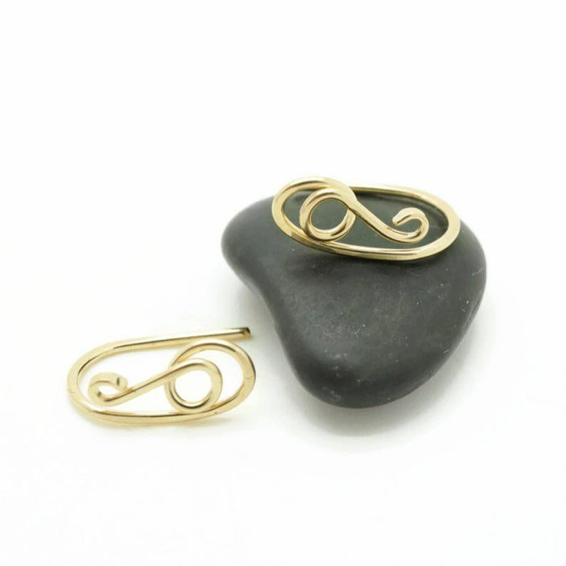 Kleine oorbellen - 14K gold filled