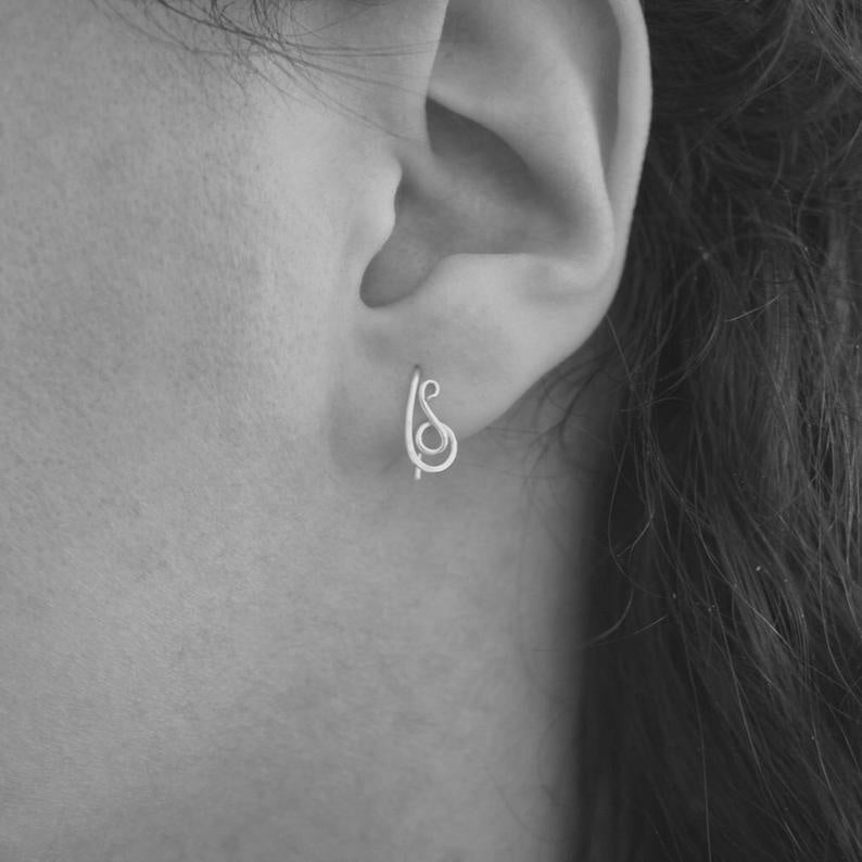Kleine oorbellen - 14K gold filled
