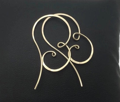 Sierlijke 14K Gold Filled Oorbellen