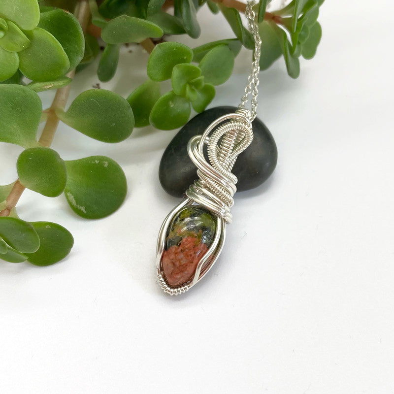 Sterling Zilveren Wire Wrap Hanger Met Unakiet