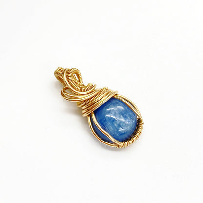 14K Gold Filled Hanger Met Kyaniet